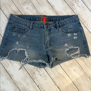 Chelsea & Violet Distressed Denim Women's Shorts size 29